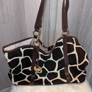 Michael Kors Giraffe Print Large Tote/ Shopper